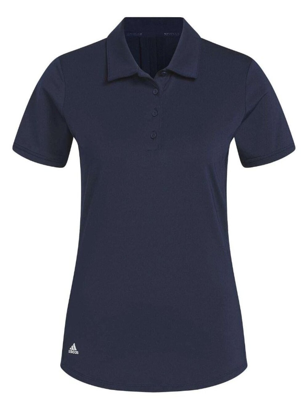 Adidas GL6705 Women's Ultimate365 Primegreen Golf Polo Crew Navy Size S